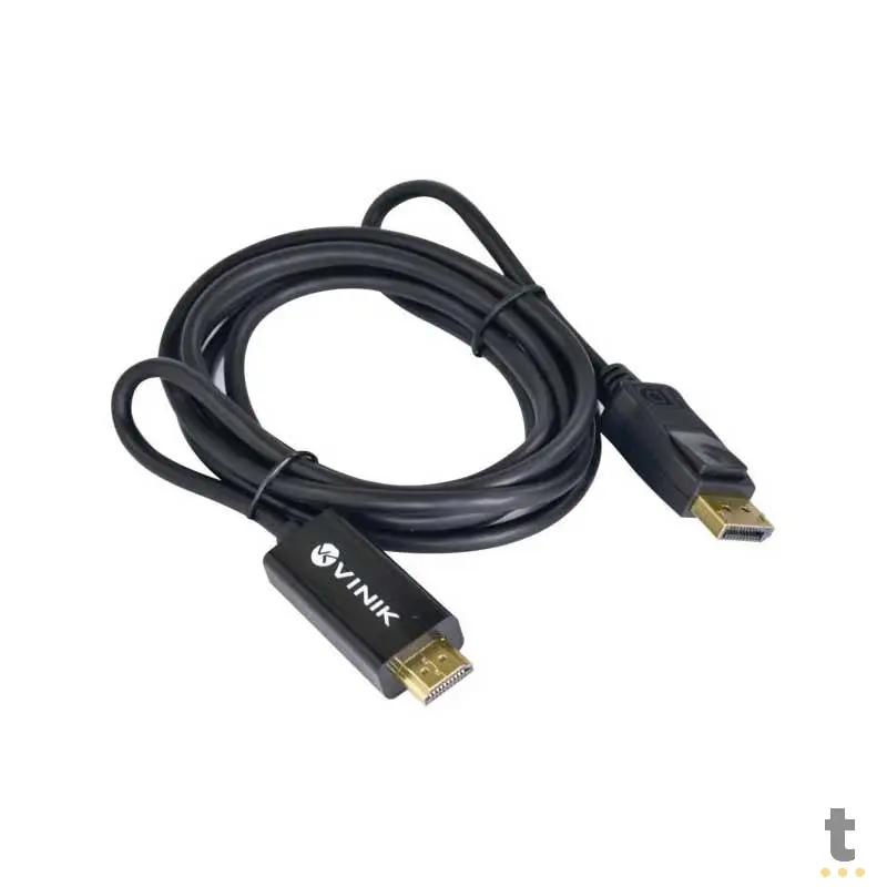Cabo Displayport Macho P/ HDMI Macho 1.8m Truedata